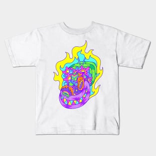 Sneaker Works - Fire Step Kids T-Shirt